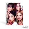 BlackPink Logo Printed Notebook, Fully Customized Perfect Gift For Blinks