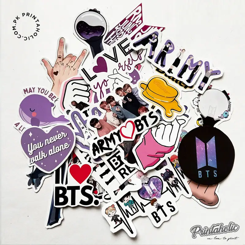 K-POP Stickers Pack (30 Cutouts) – Fully Customized - Image 2