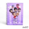 BTS Logo Printed Notebook, Fully Customized Perfect Gift For Army