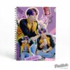 BTS Logo Printed Notebook, Fully Customized Perfect Gift For Army