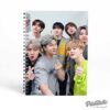 BTS Logo Printed Notebook, Fully Customized Perfect Gift For Army