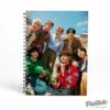 BTS Logo Printed Notebook, Fully Customized Perfect Gift For Army