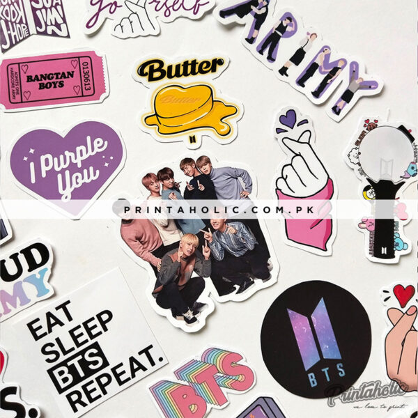 K-POP Stickers Pack (30 Cutouts) – Fully Customized - Image 3