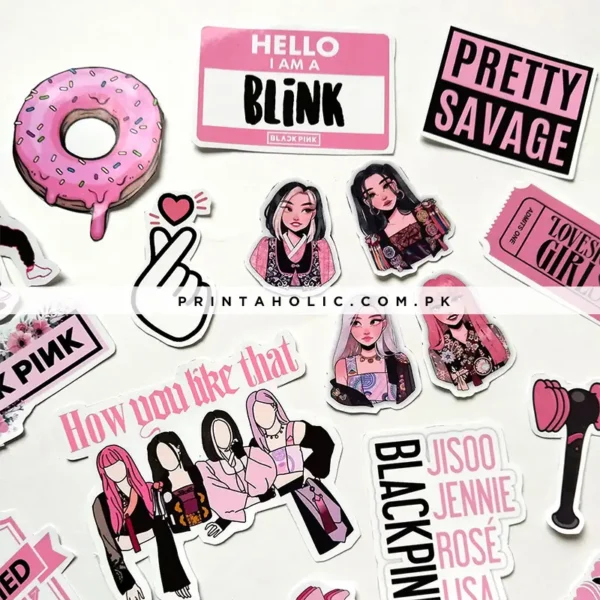 30 BLACKPINK CUTOUT Stickers, Fully Customized Perfect Gift - Image 3