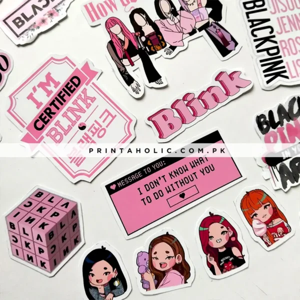 30 BLACKPINK CUTOUT Stickers, Fully Customized Perfect Gift - Image 4