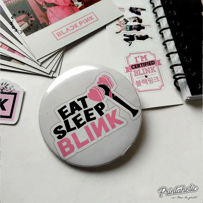 3in1 BLACKPINK DEAL - Notebook, Badge, PhotoCards - Image 2