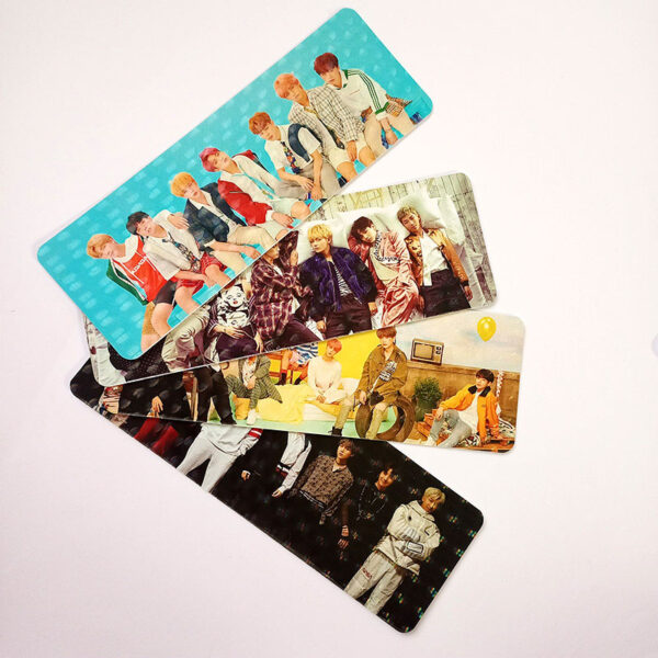 BTS Bookmarks - Pack of 4 (Set 1)