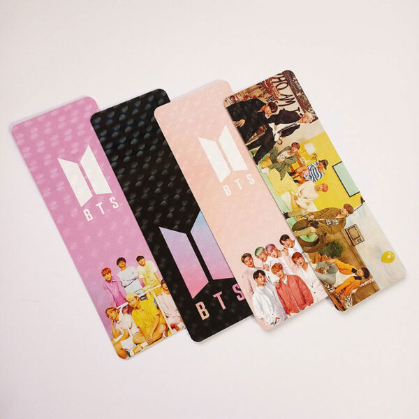 BTS Bookmarks - Pack of 4