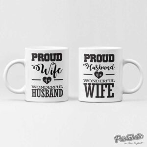 Sips of Love - Pack of 2 Coffee Mugs