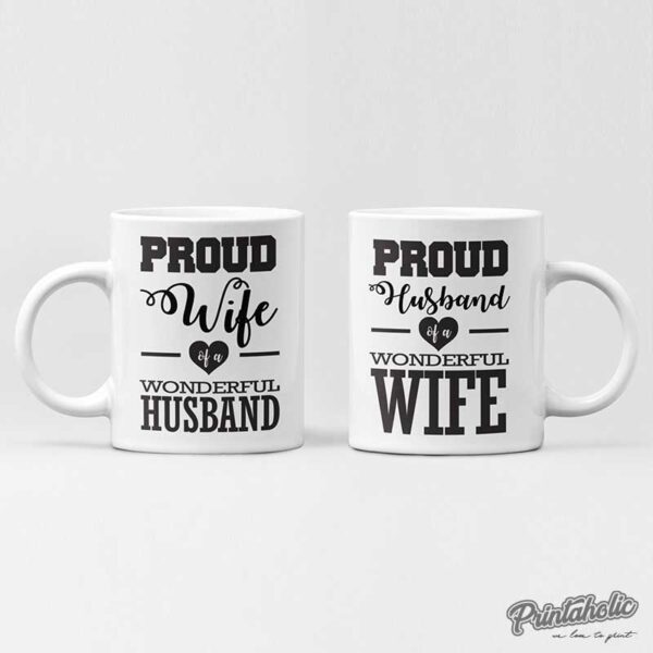 Sips of Love - Pack of 2 Coffee Mugs