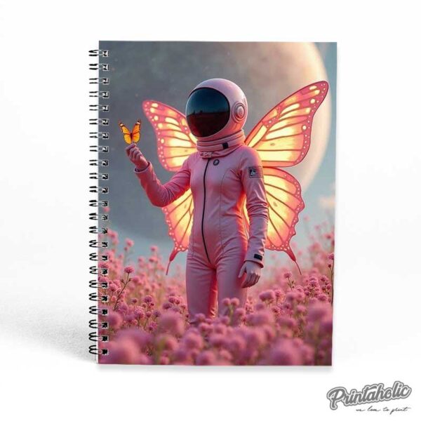 Zero Gravity Girl - Notebook