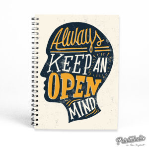 Notebook- Always keep an open mind