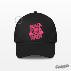 BLACKPINK Logo Printed Cap – Premium Quality
